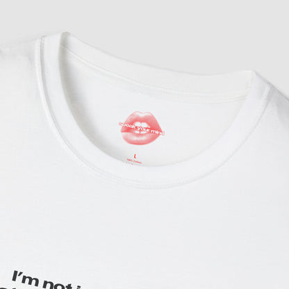 "I'm Not Ignoring You, I'm Just Busy Trying To Stay Sane." | Text Only | T-Shirt