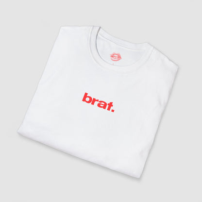 "Brat." | Text Only | T-Shirt