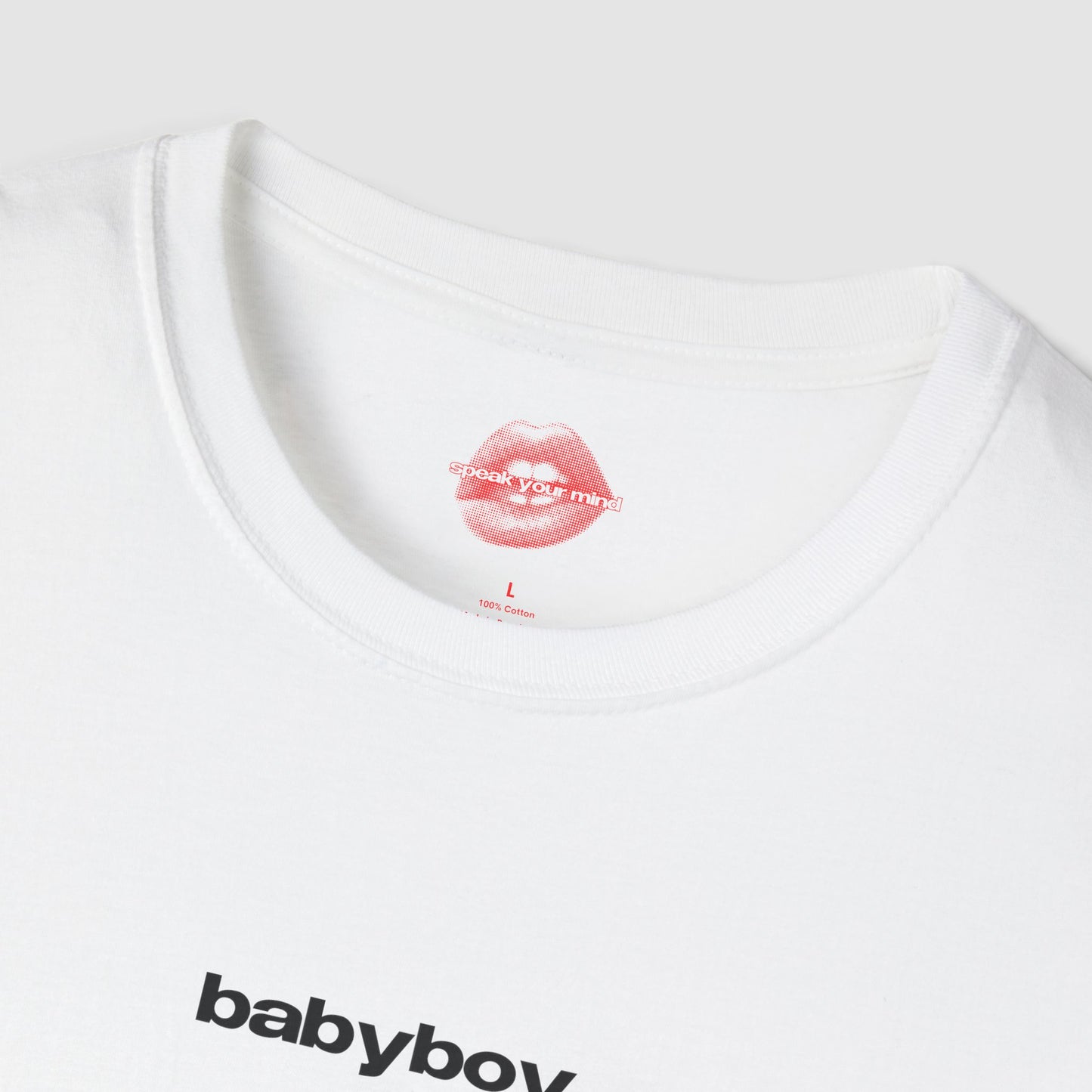 "Babyboy." | Text Only | T-Shirt