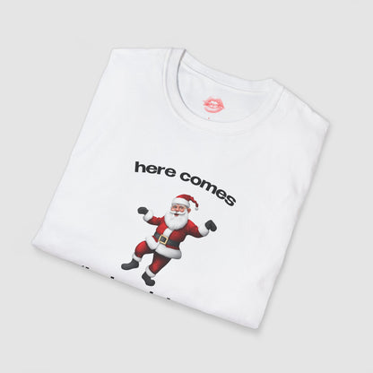 "Here Comes The Breakdown." | Sneaky Santa | T-Shirt