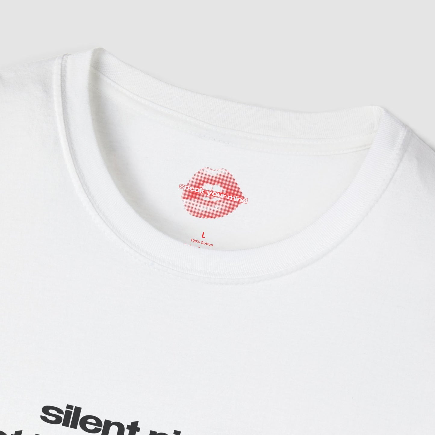 "Silent Night? Not If My Family Has Anything To Do With It." | Text Only | T-Shirt