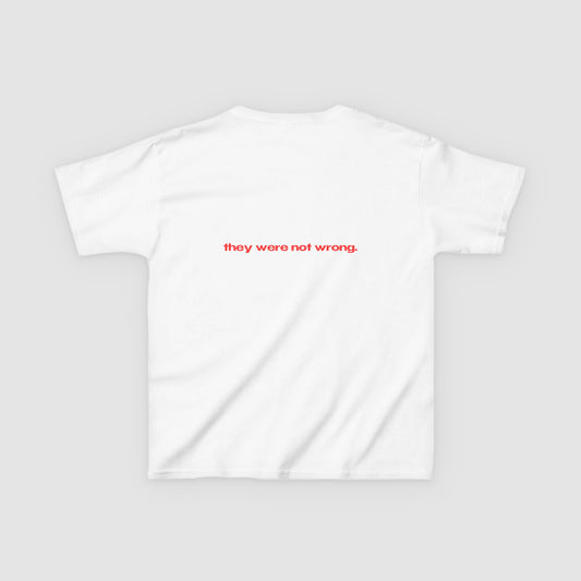 "They Called Me Gay. They Were Not Wrong." | Text Only | Baby Tee
