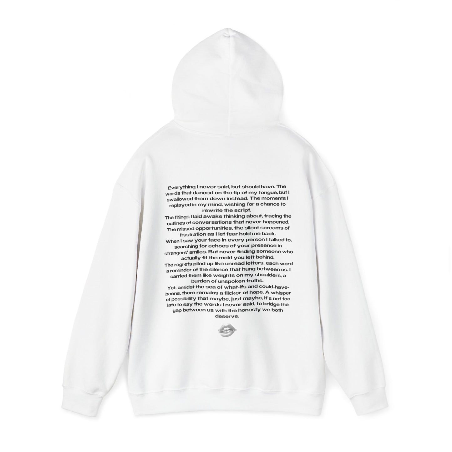 "Everything I Never Said" | Honesty | Hoodie