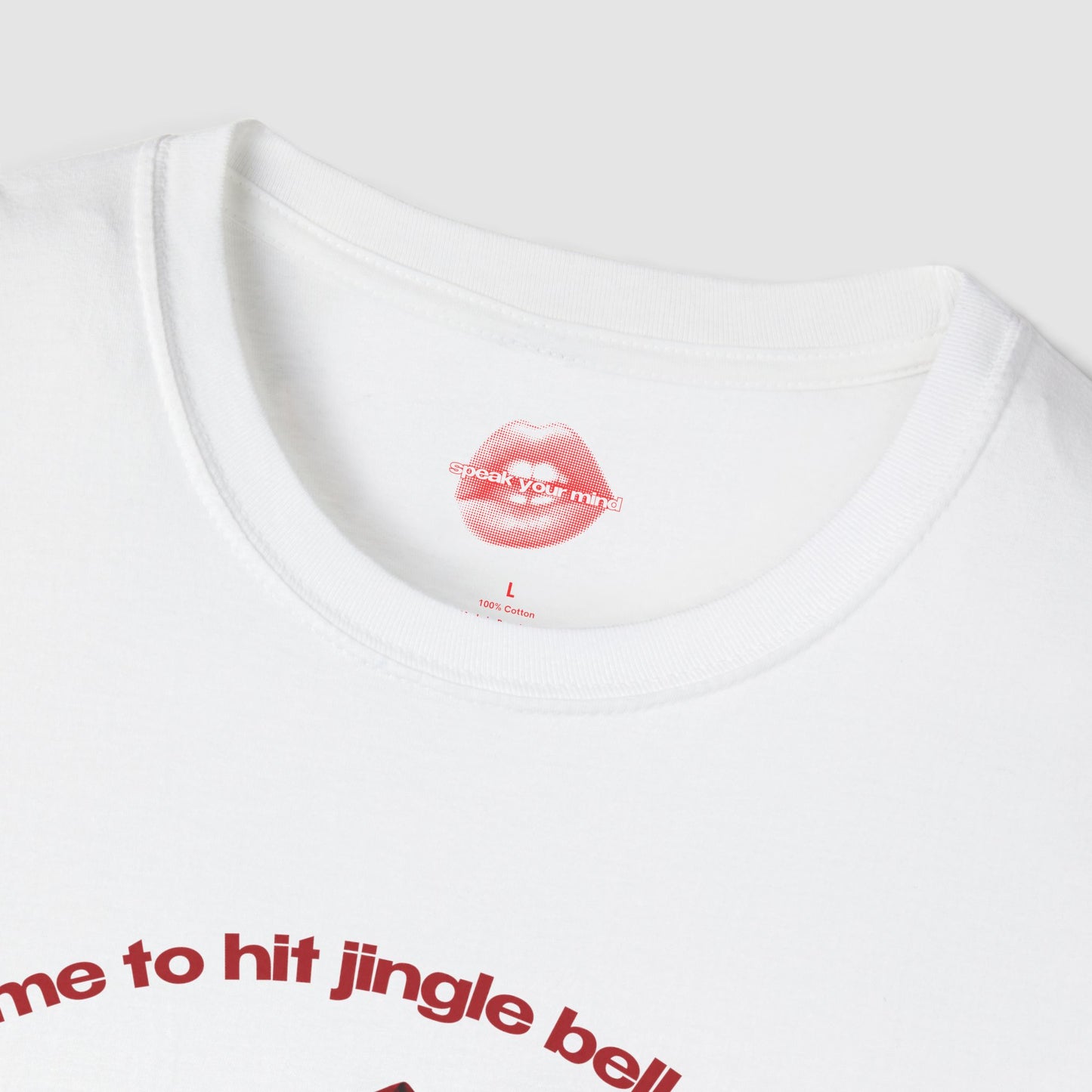 "Time To Hit Jingle Bell Rock (Bottom)" | Santa | T-Shirt