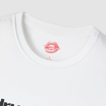 "Drunk Cigs Don't Count." | Text Only | T-Shirt