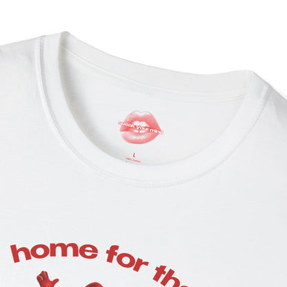 "Home For The Hollerdays." | Dancing Santa | T-Shirt