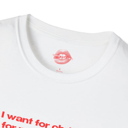 "All I Want For Christmas Is For People To Leave Me Alone." | Text Only | T-Shirt