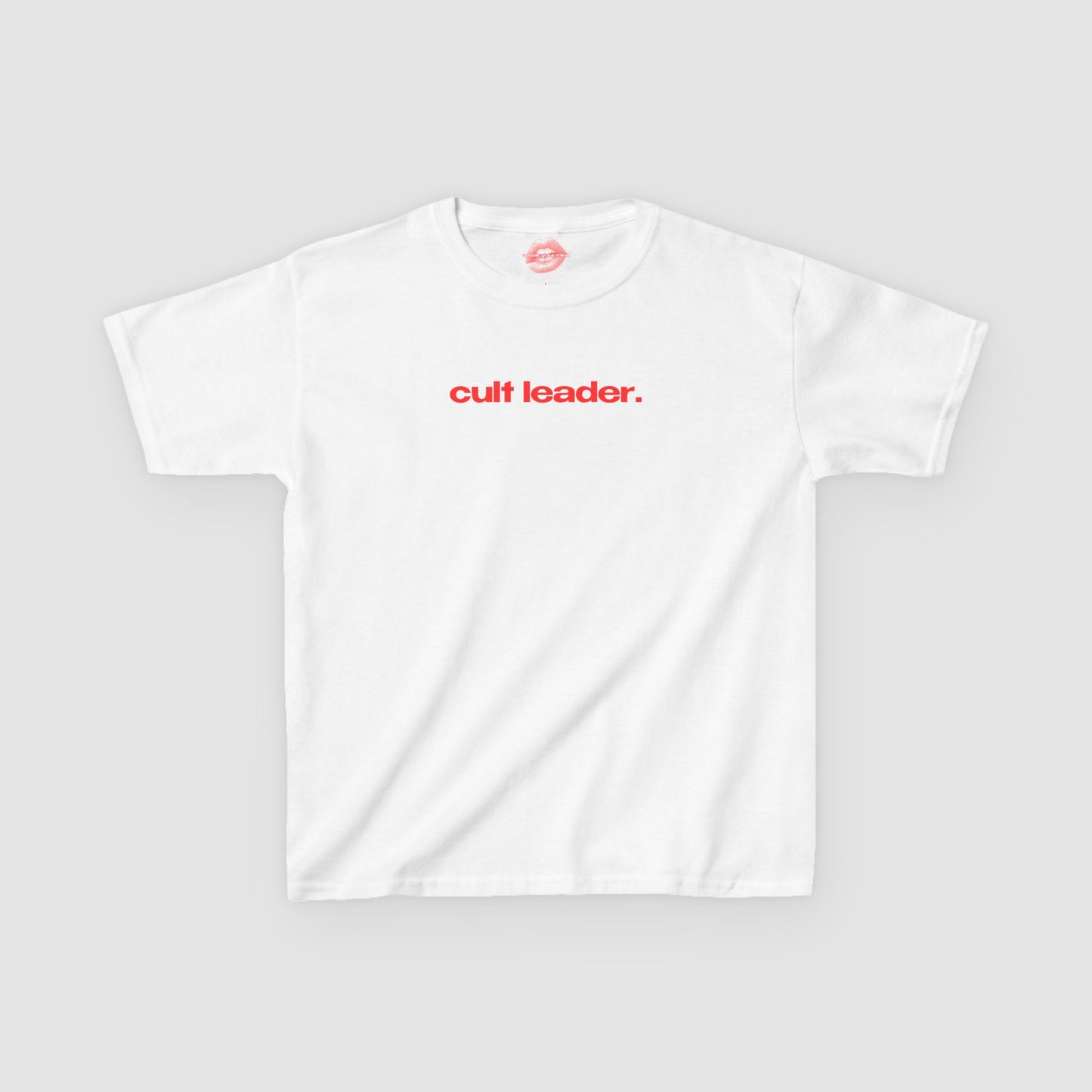 "Cult Leader." | Text Only | Baby Tee