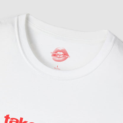 "Take Risks, Life Is Boring Babes." | Text Only | T-Shirt