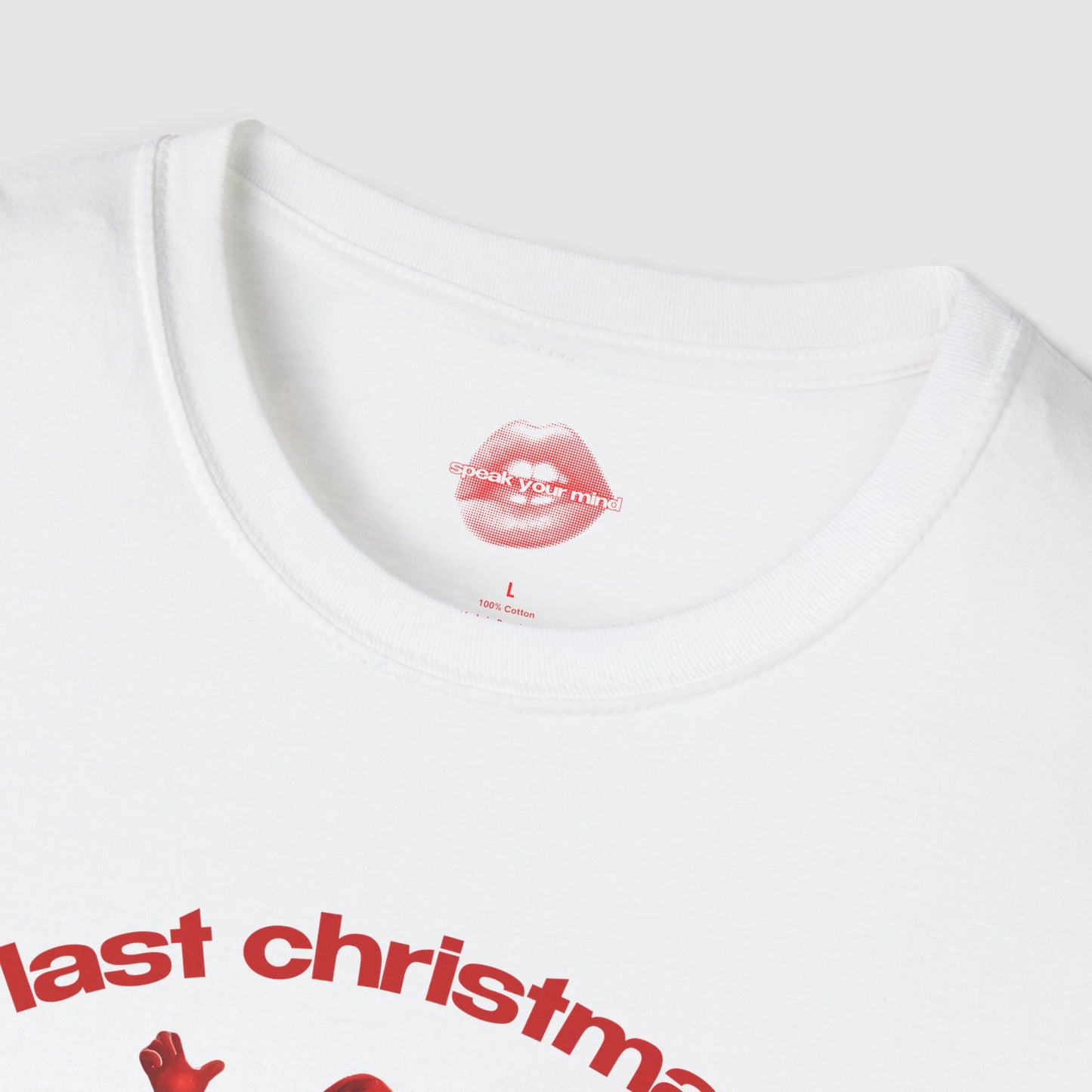 "Last Christmas I Barely Survived." | Dancing Santa | T-Shirt