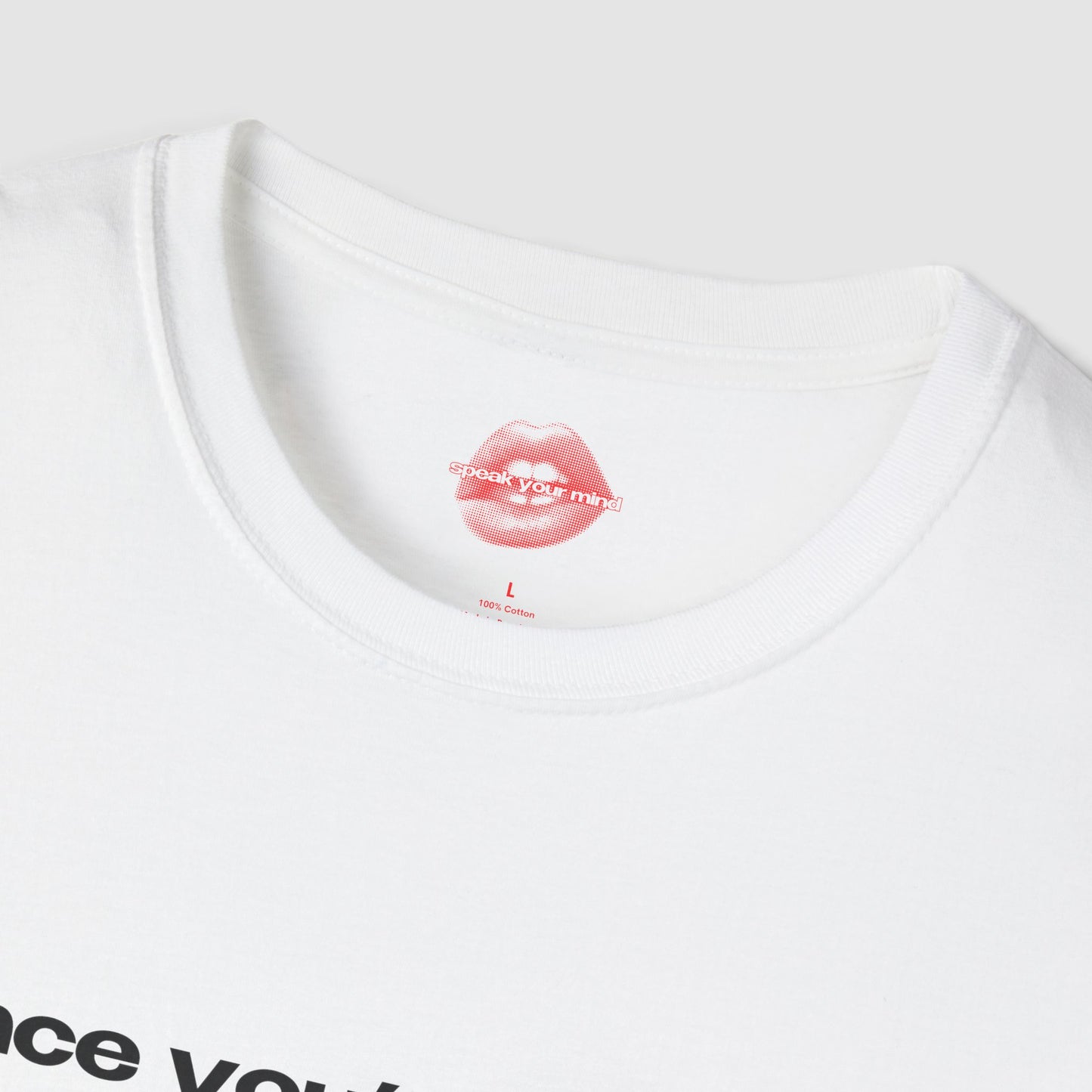 "Once You've Ruined Your Reputation, You Can Start Living Again." | Text Only | T-Shirt