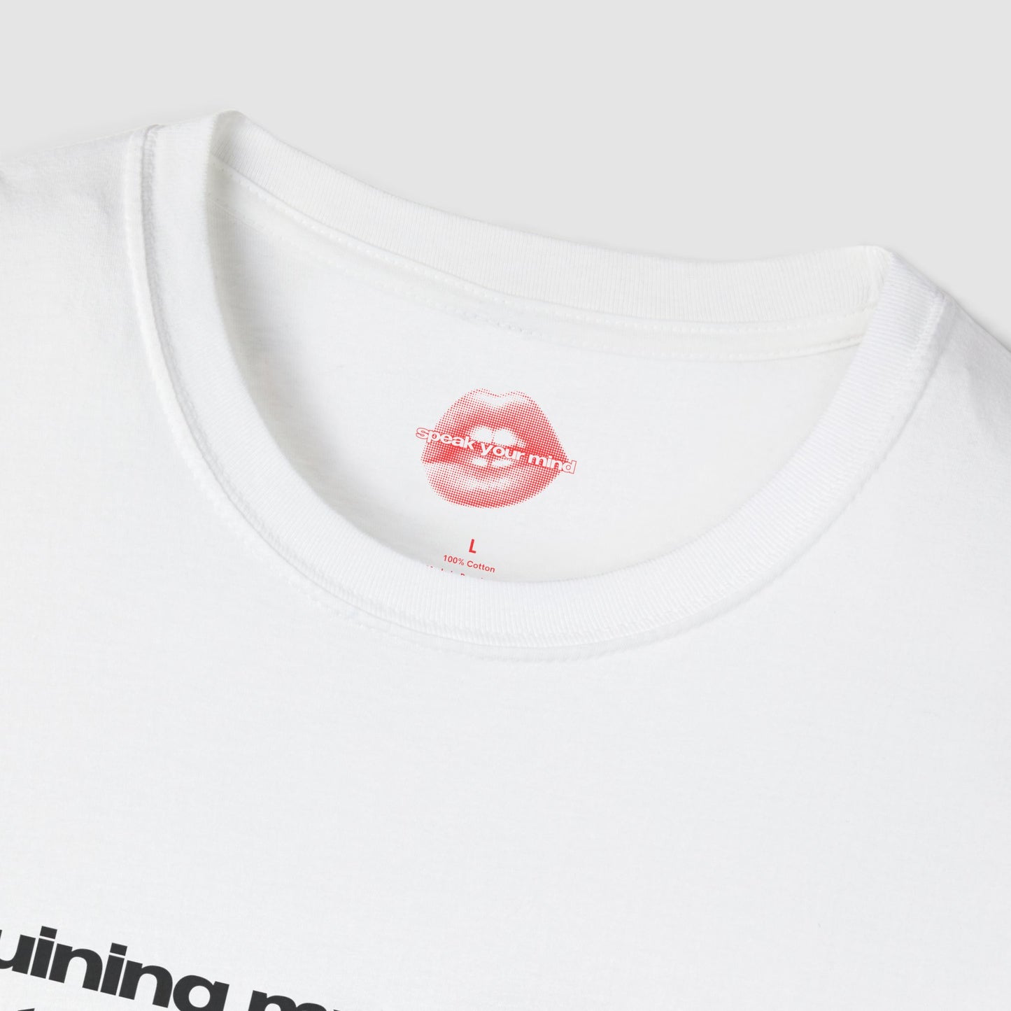 "Ruining My Own Life, So The Universe Can't." | Text Only | T-Shirt