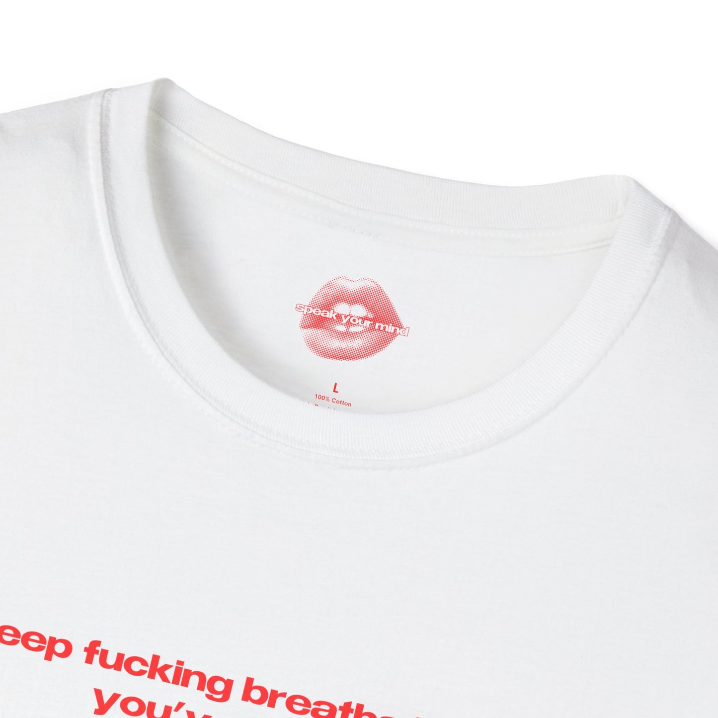 "Deep Fucking Breaths Bestie, You've Got This." | Text Only | T-Shirt