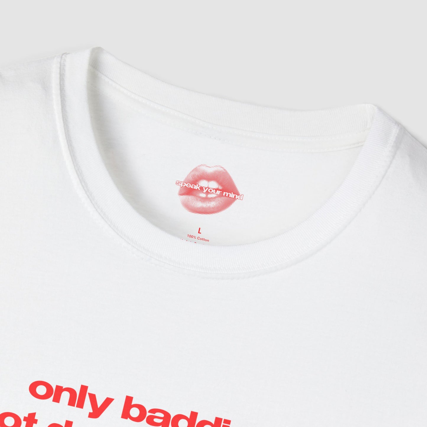 "Only Baddies Got Dead Daddies." | Text Only | T-Shirt