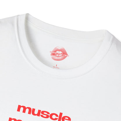 "Muscle Mommy." | Text Only | T-Shirt