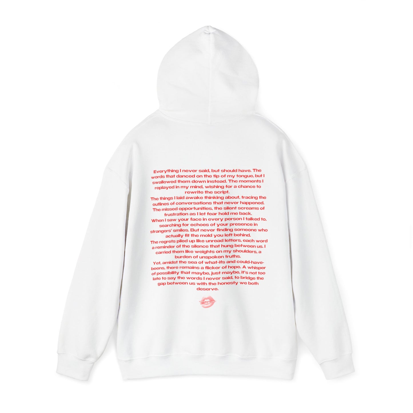 "Everything I Never Said" | Honesty | Hoodie