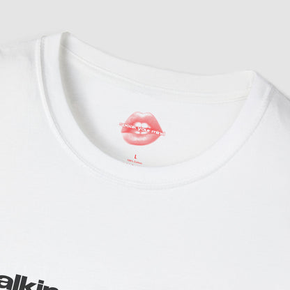 "Walking White Flag. (Yes, I'm Giving Up.)" | Text Only | T-Shirt