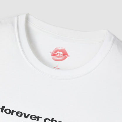 "Forever Chasing The Sun." | Text Only | T-Shirt