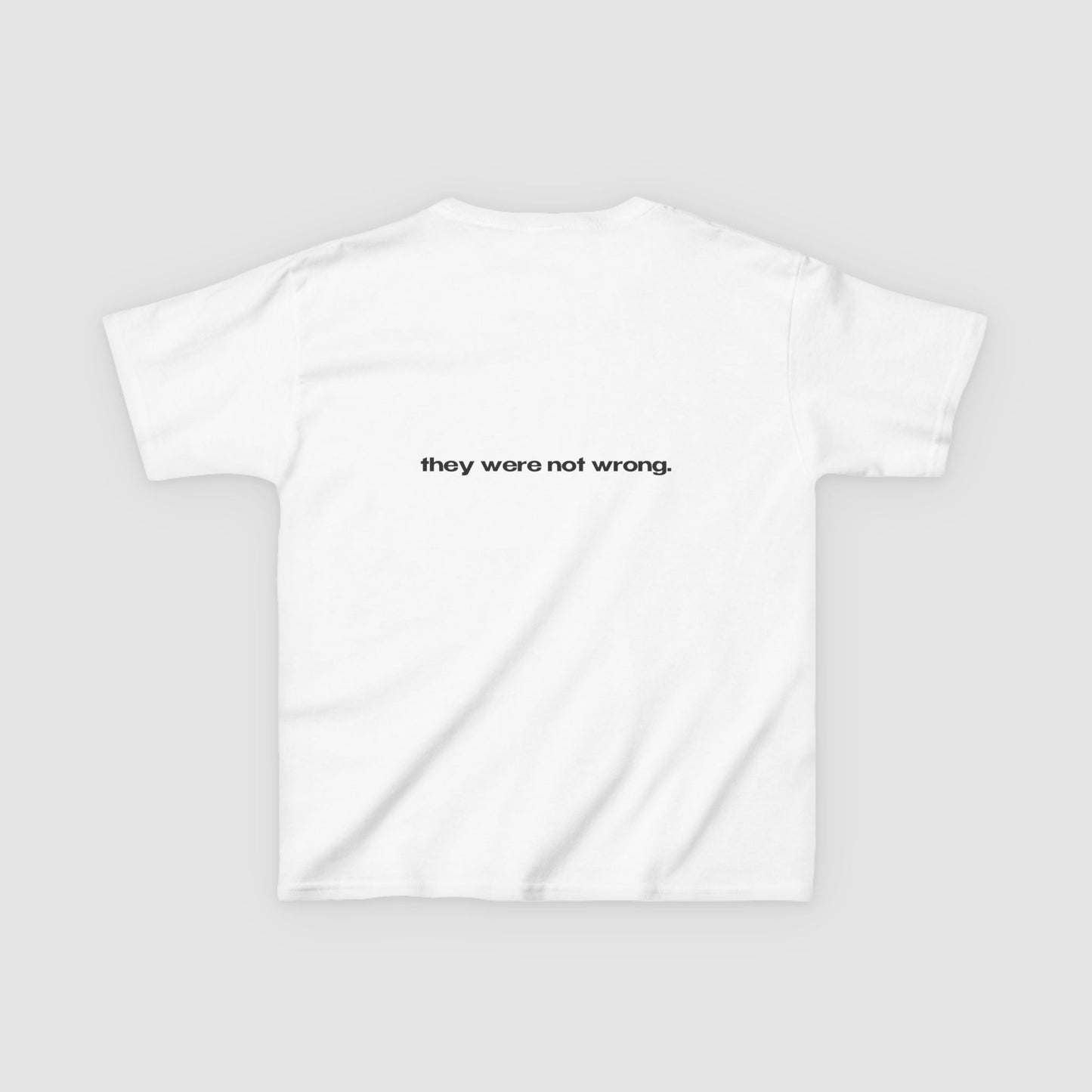 "They Called Me Gay. They Were Not Wrong." | Text Only | Baby Tee