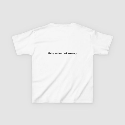 "They Called Me Gay. They Were Not Wrong." | Text Only | Baby Tee