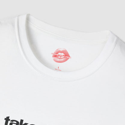 "Take Risks, Life Is Boring Babes." | Text Only | T-Shirt