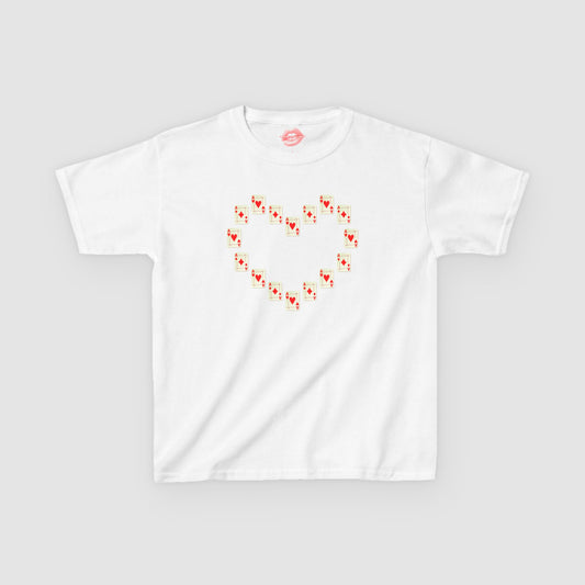 Heart of Cards | Red Ace Version | Baby Tee