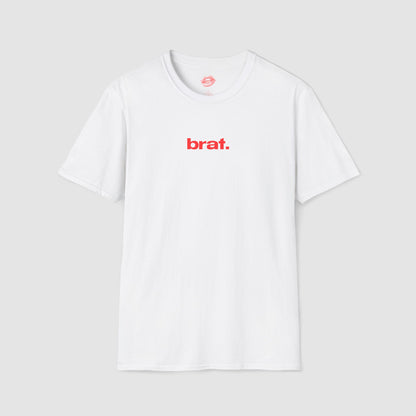 "Brat." | Text Only | T-Shirt