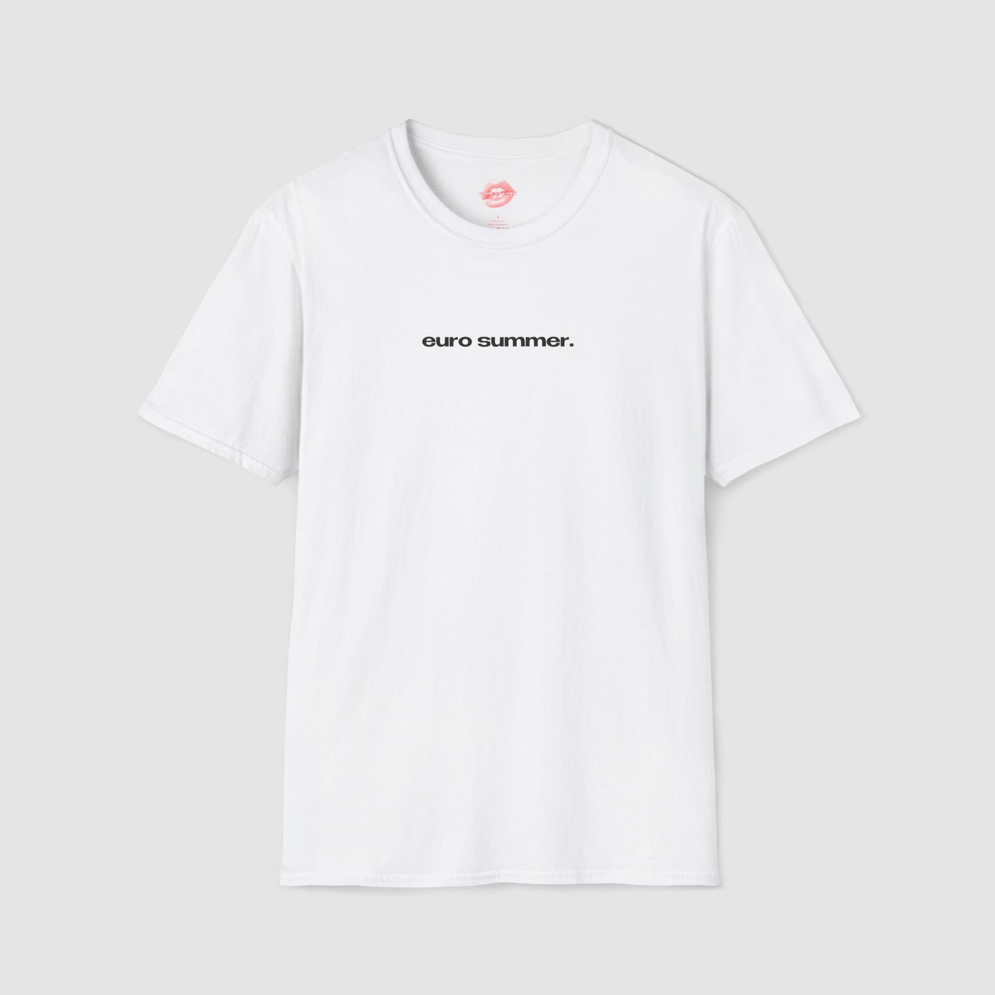 "Euro Summer." | Text Only | T-Shirt