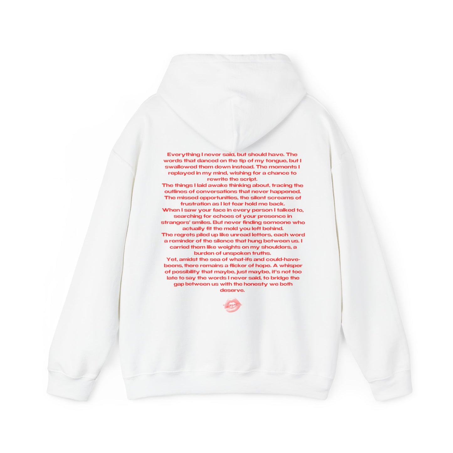 "Everything I Never Said" | Honesty | Hoodie