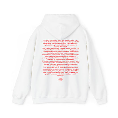 "Everything I Never Said" | Honesty | Hoodie