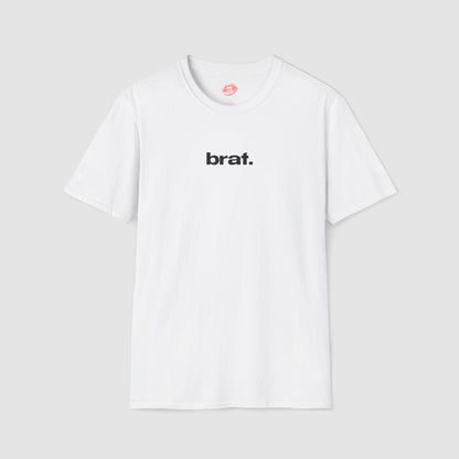 "Brat." | Text Only | T-Shirt