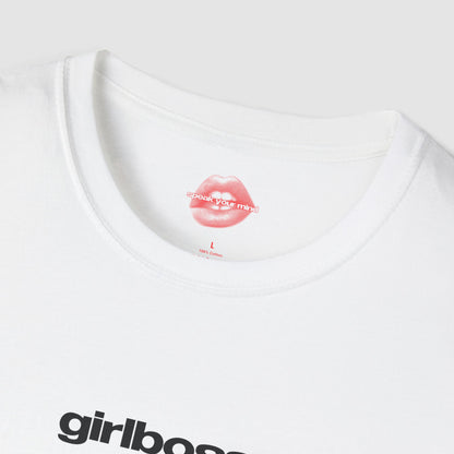 "Girlboss." | Text Only | T-Shirt