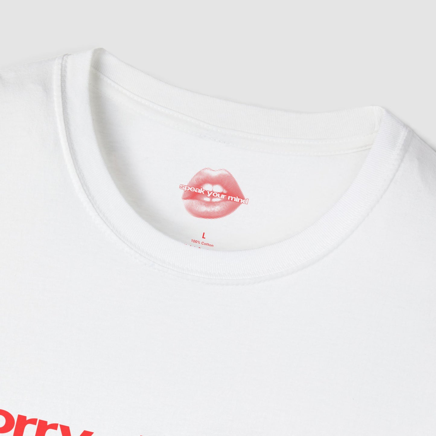 "Sorry About My Big Emotions." | Text Only | T-Shirt