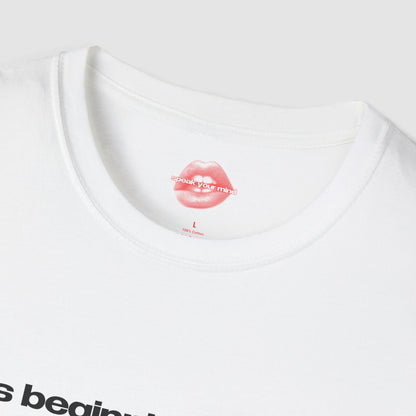 "It's Beginning To Look A Lot Like Chaos." | Text Only | T-Shirt