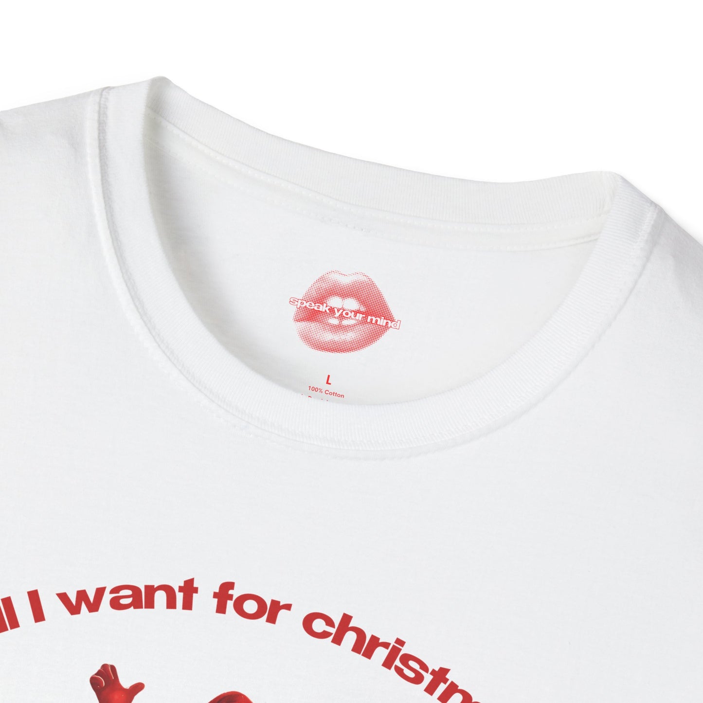 "All I Want For Christmas Is For People To Leave Me Alone." | Dancing Santa | T-Shirt