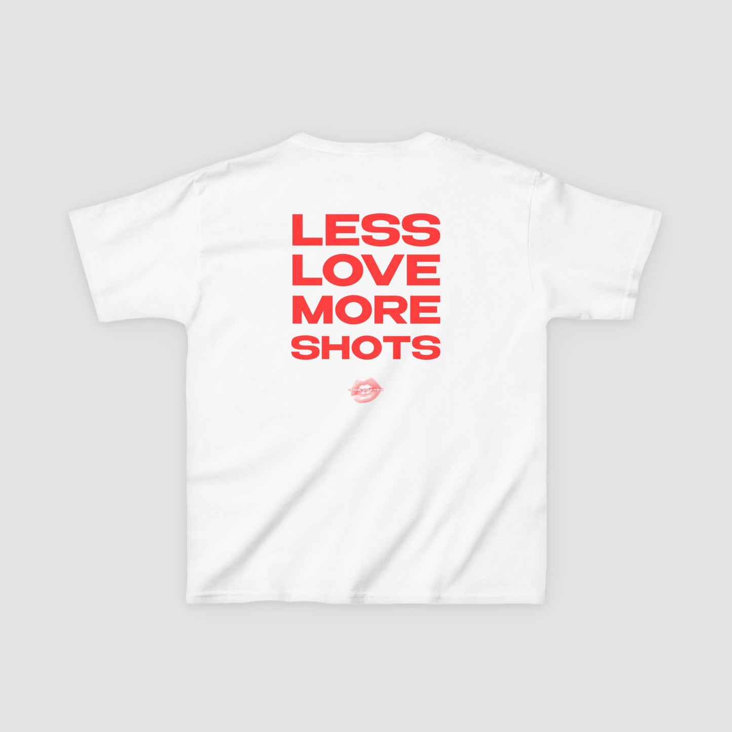 "Your Liver Can Repair Itself, Your Heart Can't. Less Love More Shots." | Text Only | Baby Tee