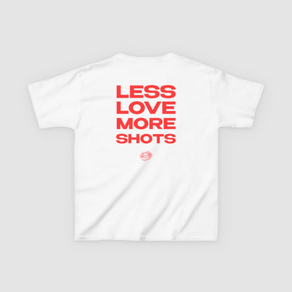 "Your Liver Can Repair Itself, Your Heart Can't. Less Love More Shots." | Text Only | Baby Tee
