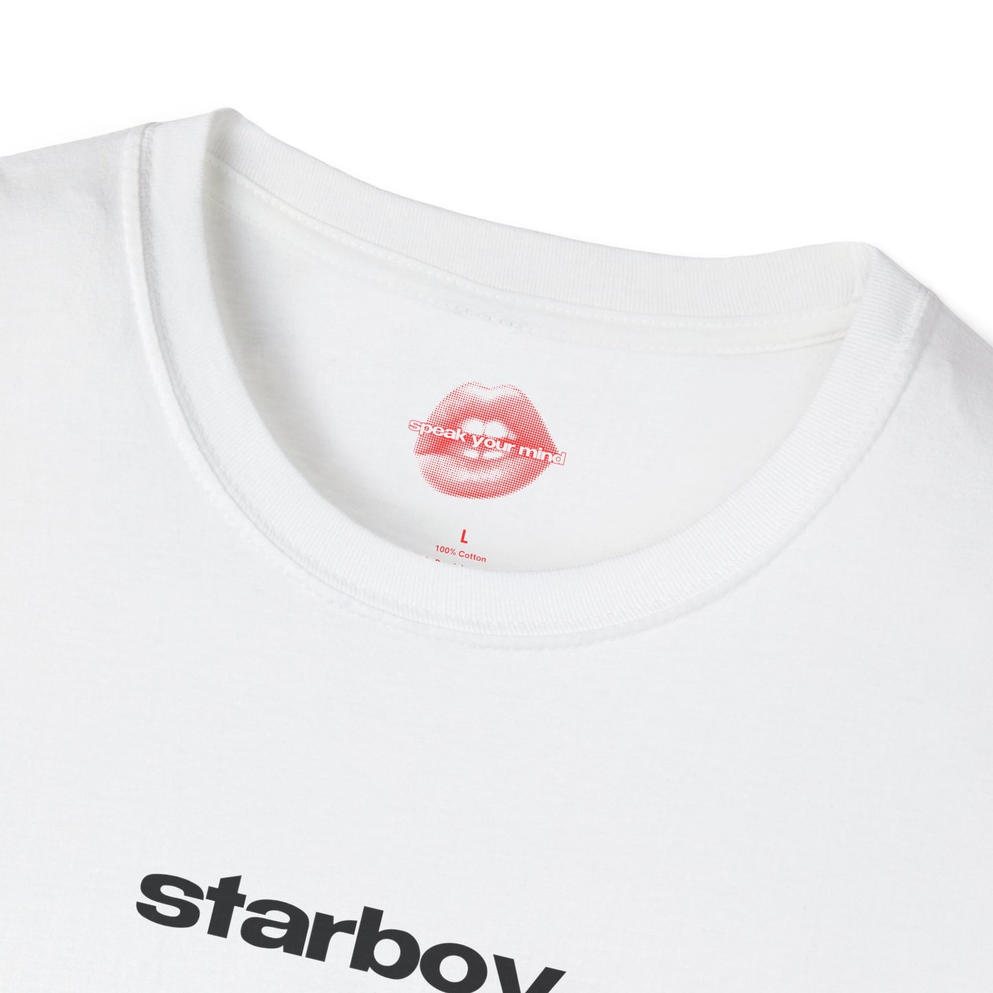 "Starboy." | Text Only | T-Shirt