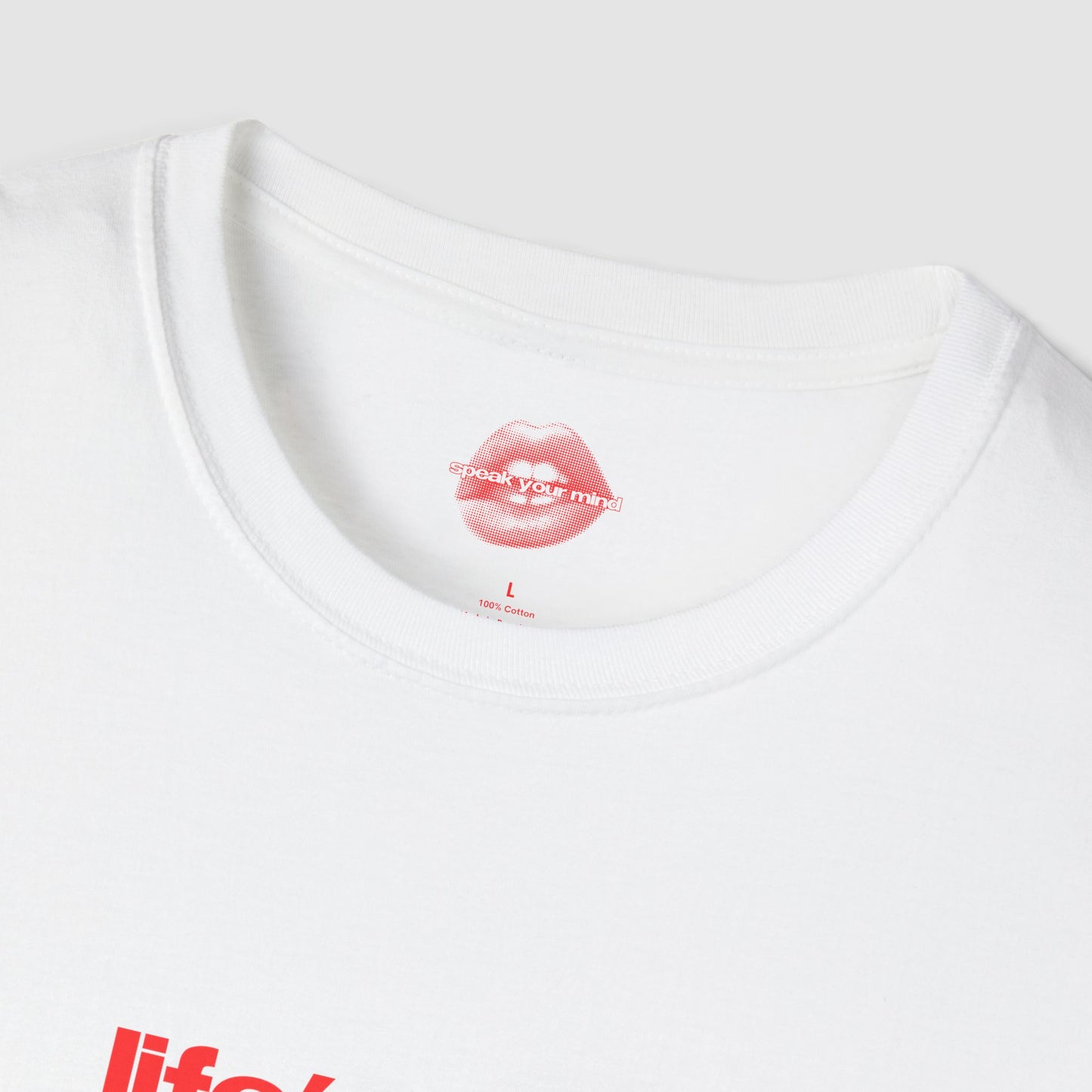 "Life's Not That Serious." | Text Only | T-Shirt