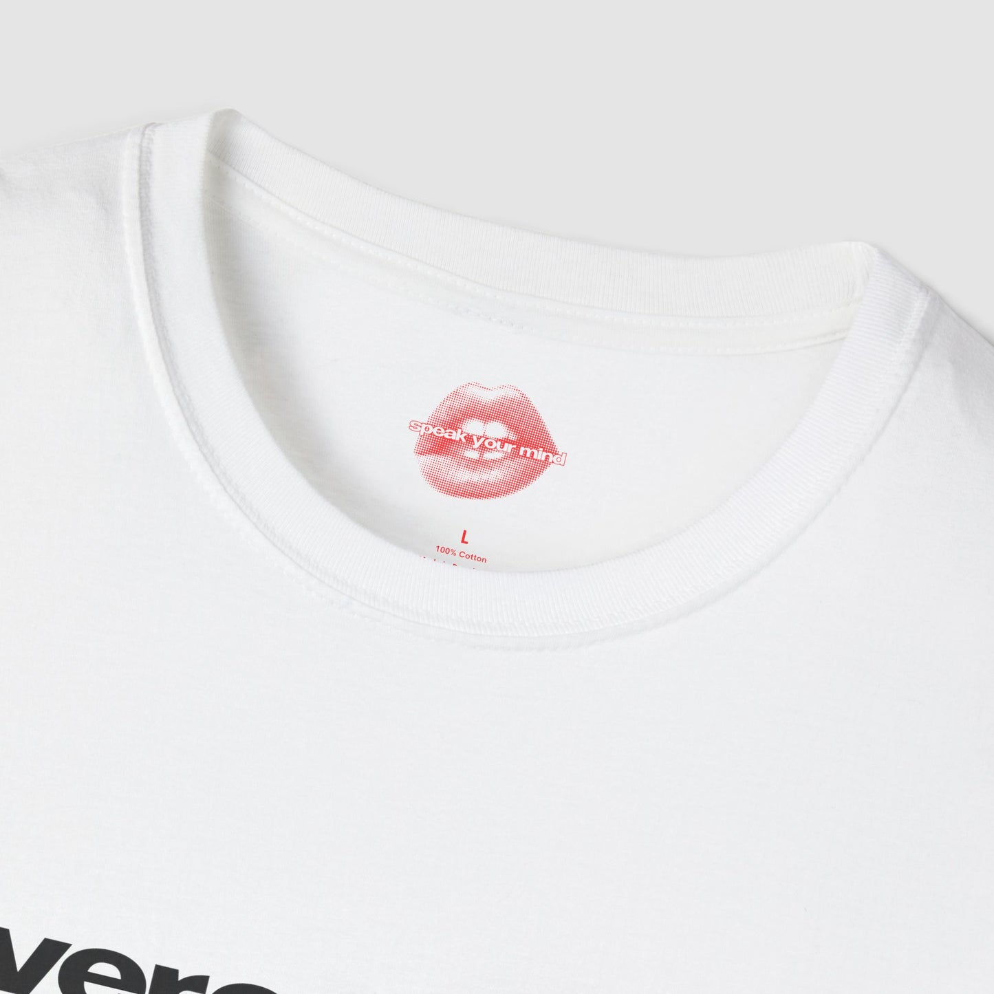 "Overeating & Undereaten" | Text Only | T-Shirt