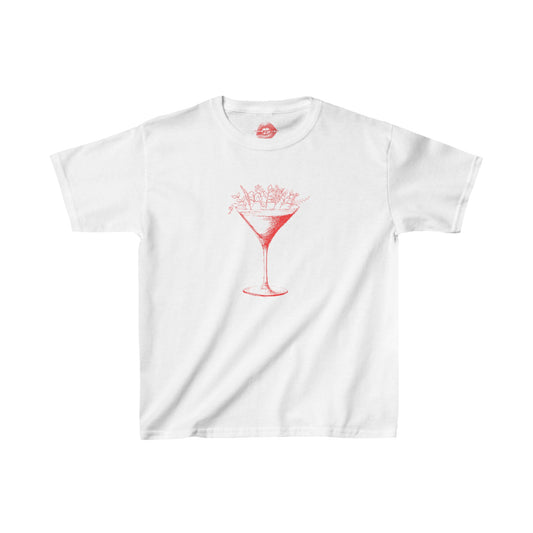 Flower Martini | Baby Tee