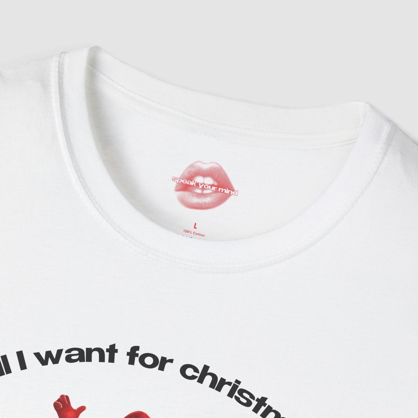 "All I Want For Christmas Is For People To Leave Me Alone." | Dancing Santa | T-Shirt
