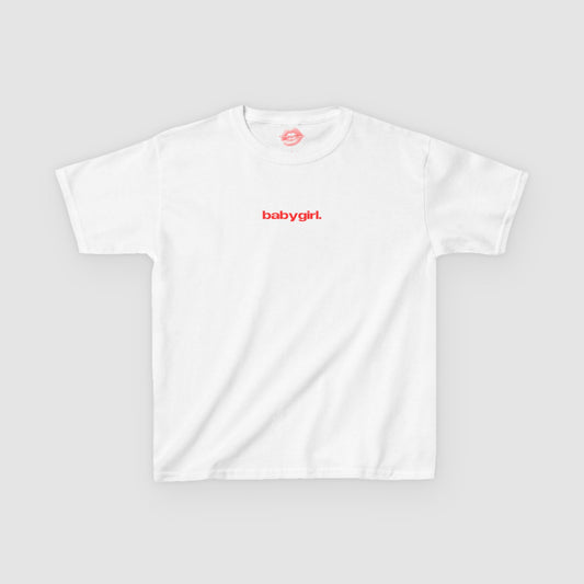 "Babygirl." | Text Only | Baby Tee